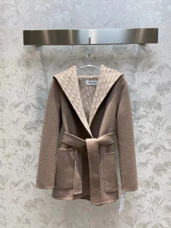 Luxury Christian Dior Wrap Coat 010