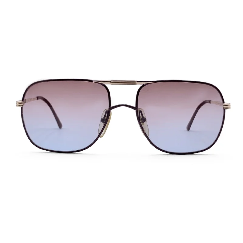 Dior Vintage Metal Sunglasses Reflected