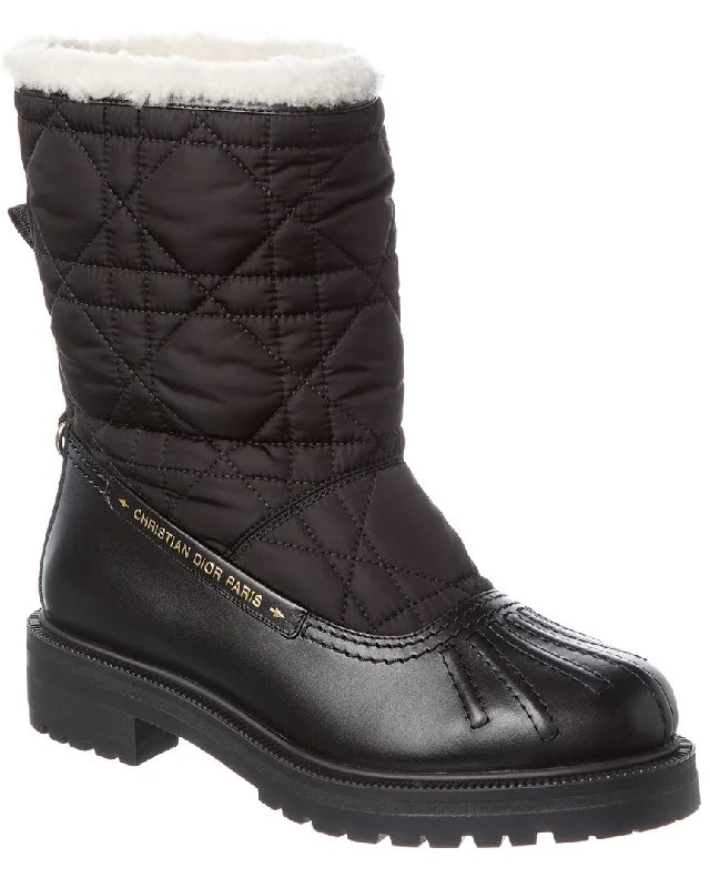 Dior Leather Ankle Boot