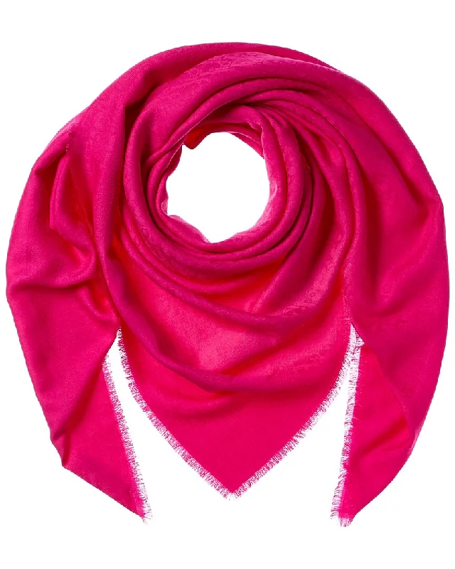 Dior Wool, Silk & Cashmere-Blend Scarf