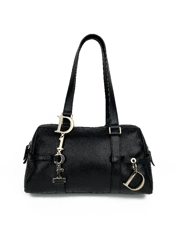 Dior Vintage Black Shoulder Bag