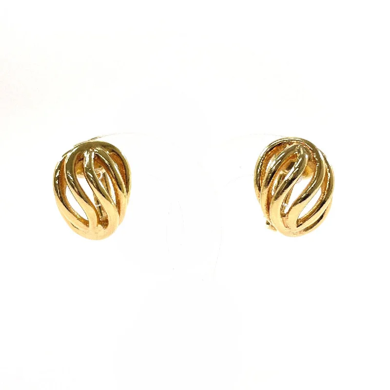 Christian Dior Earring metal gold vintage