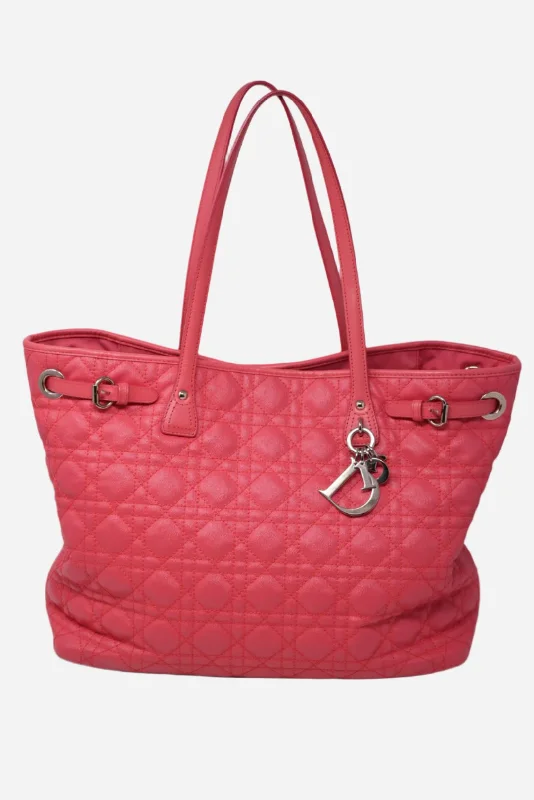 Dior 2012 Canvas Tote Red