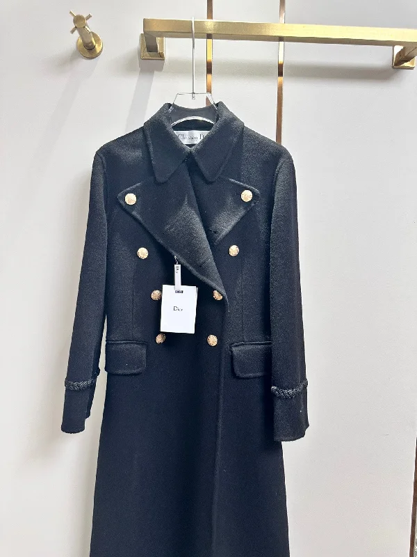 Luxury Christian Dior  Wrap Coat 005