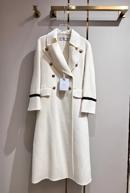 Luxury Christian Dior  Wrap Coat 003