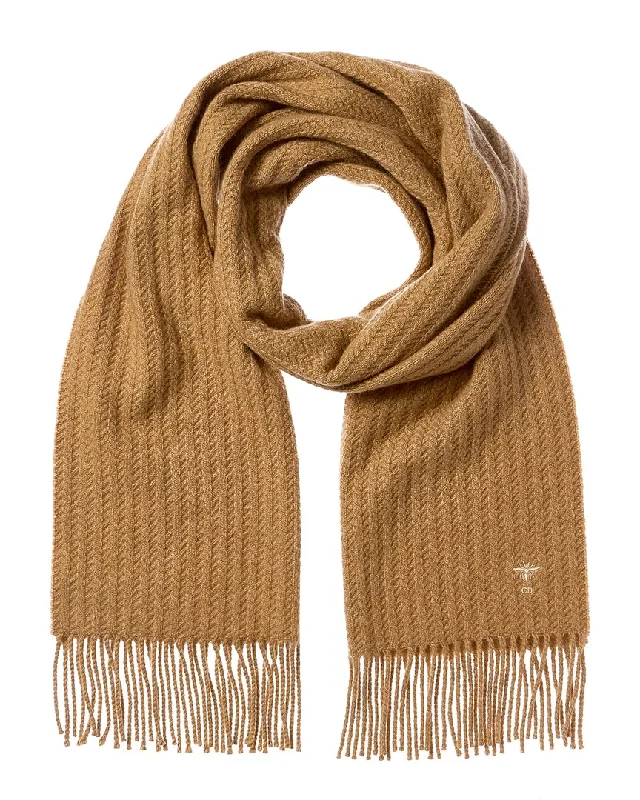 Dior Bee Cashmere Scarf