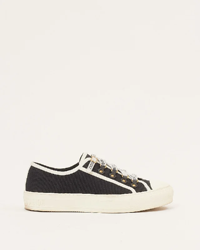 Dior Black Fabric Walk'N Dior Sneaker - 39