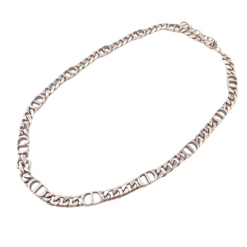 Dior Necklace Silver Silver CD ICON Chain link