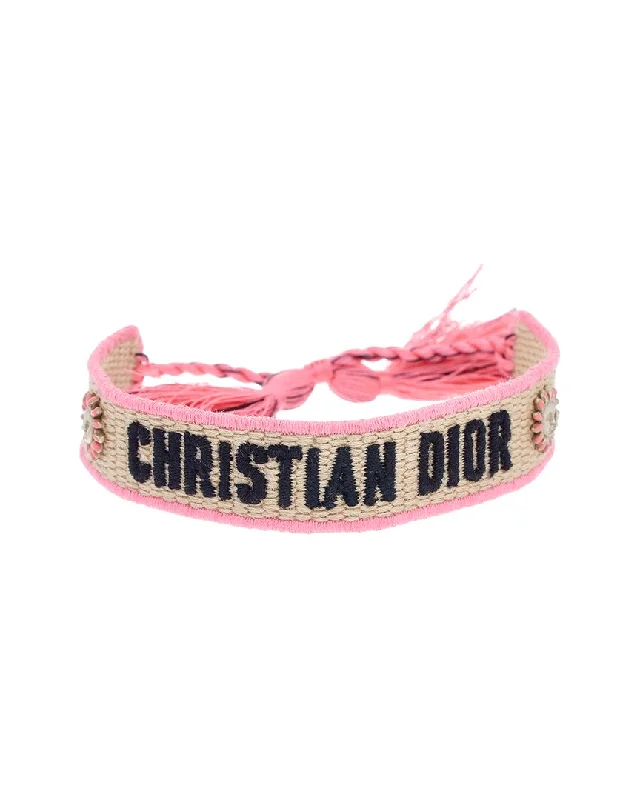 Dior Dioriviera Raffia Bracelet