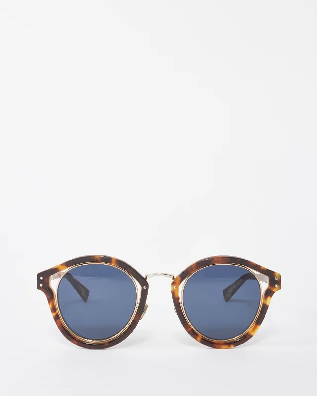 Dior Brown Tortoise Elliptic Sunglasses TZ8KU