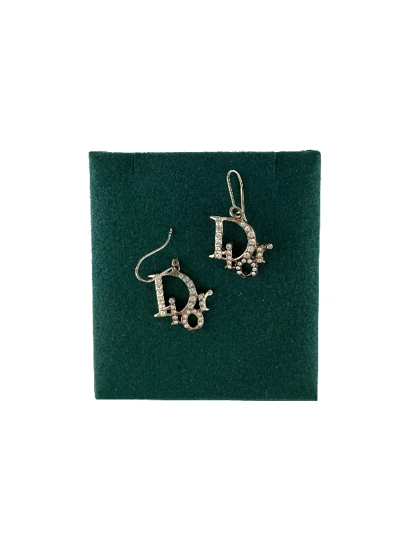 Christian Dior 'Dior' Logo Earrings