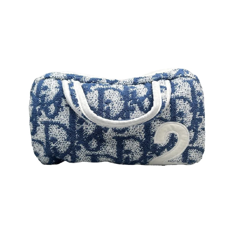 DIOR TROTTER MONOGRAM TERRY CLOTH TOWEL BAG