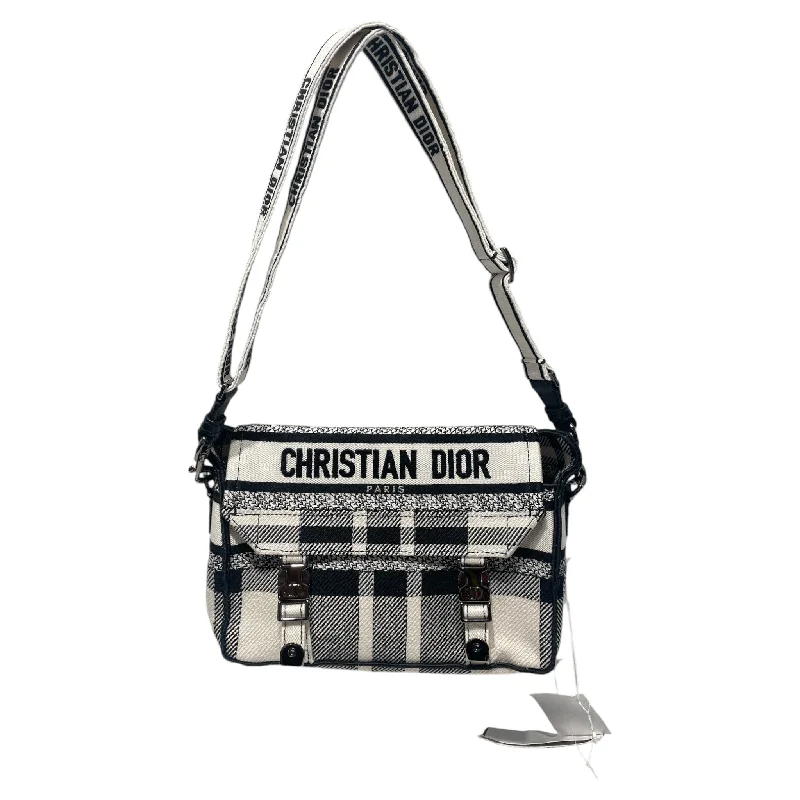 Christian Dior/Bag/S/Plaid/Cotton/MLT/small diorcamp bag