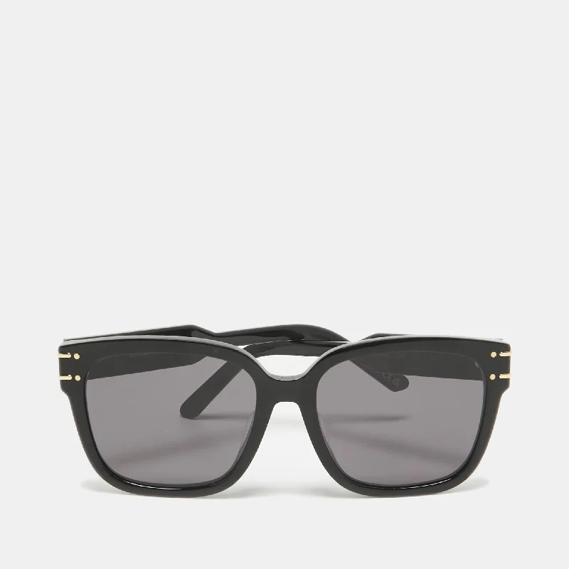 Dior Black Diorsignature S7F Square Frame Sunglasses