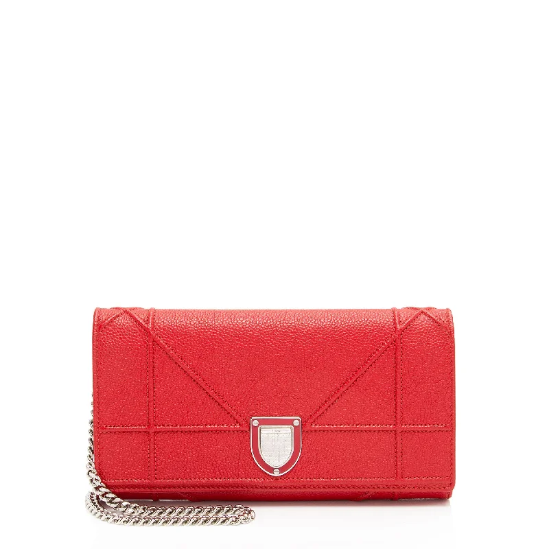 Dior Calfskin Diorama Wallet on Chain Clutch (SHF-XP9UKt)