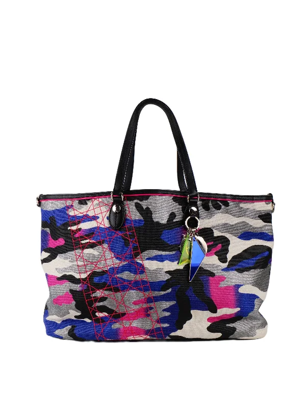 Dior x Anselm Reyle Camouflage Tote.