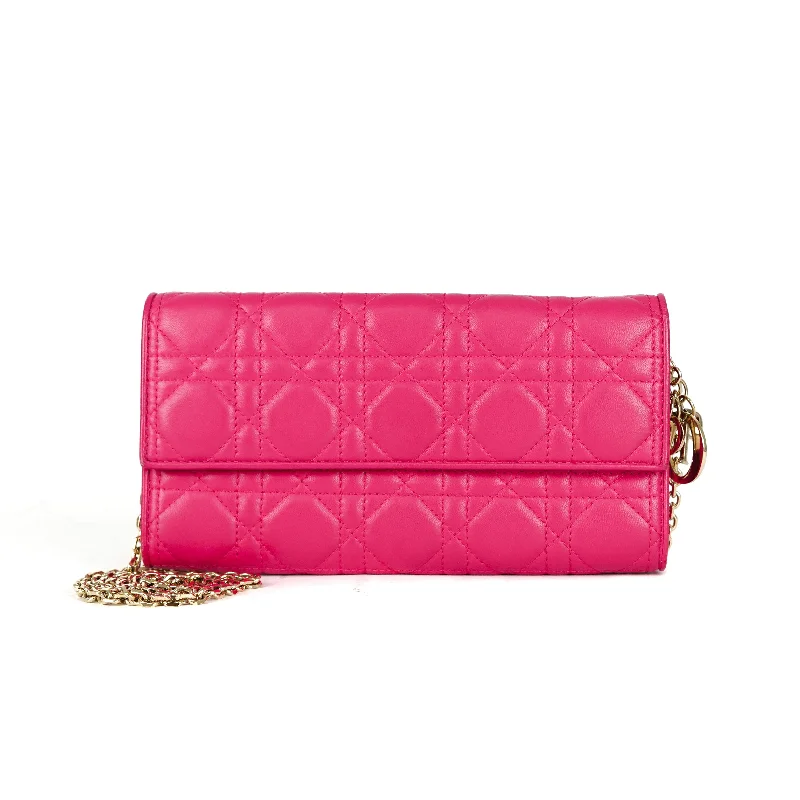 Dior Wallet On Chain WOC Pink