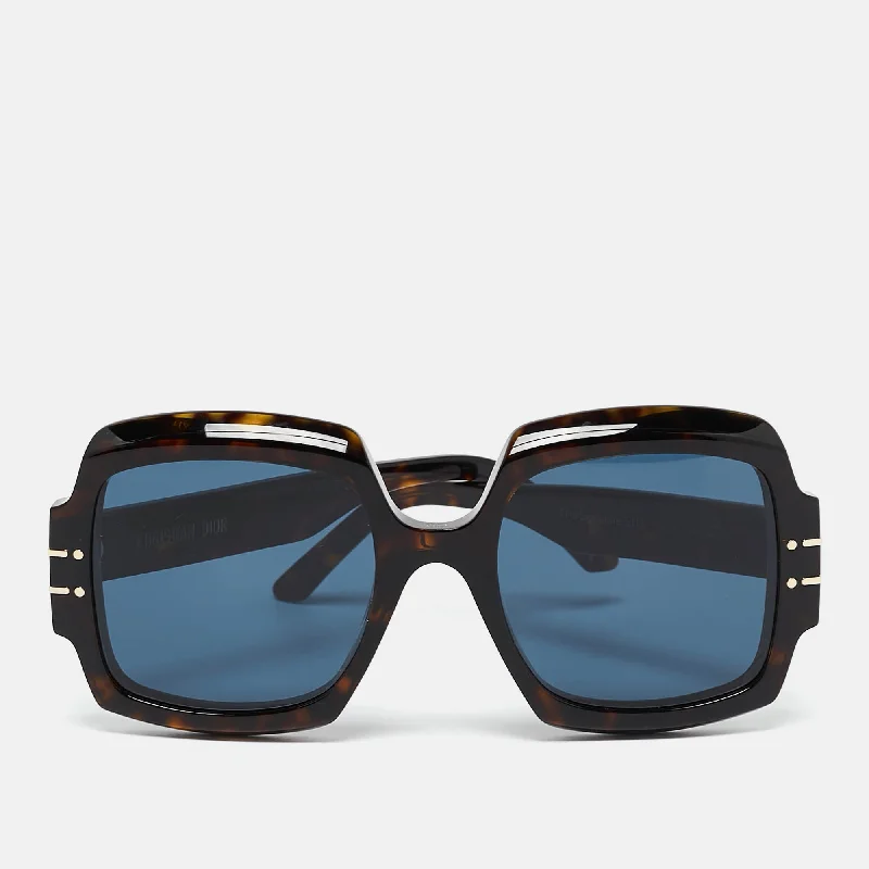 Dior Dark Brown Diorsignature S1U Oversized Sunglasses