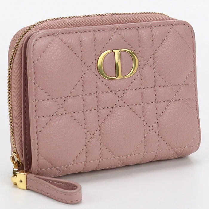 Christian Dior CD83578 Scarlett Wallet 55000 Folded Calfskin pink Women