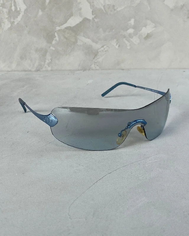 DIOR 2000'S RIMLESS 'CD' SUNGLASSES