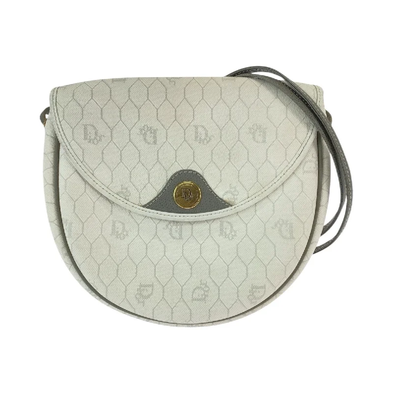 Dior Vintage Honeycomb PVC Shoulder Bag