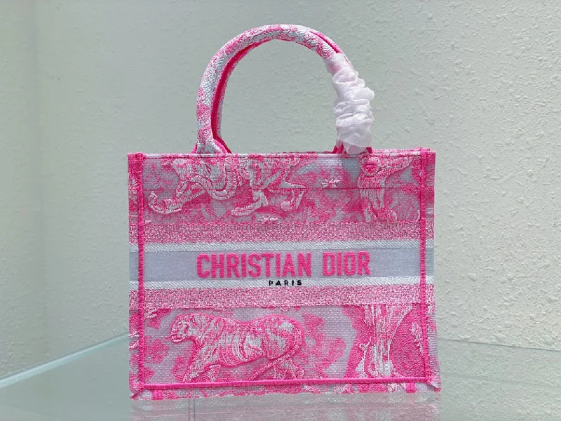 Christian Dior Small Book Tote Pink, For Women