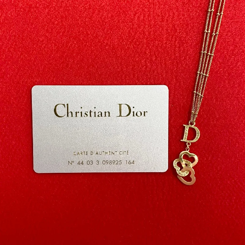 Dior Necklace Gold Plated gold