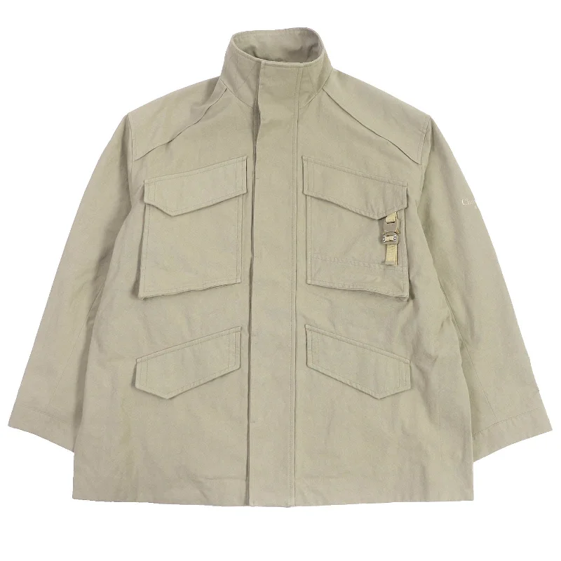 Christian Dior Blouson 313C402A5673 Outer: 100% cotton, Lining: 100% cupra, Part: 100% polyester khaki mens 48 Used Authentic