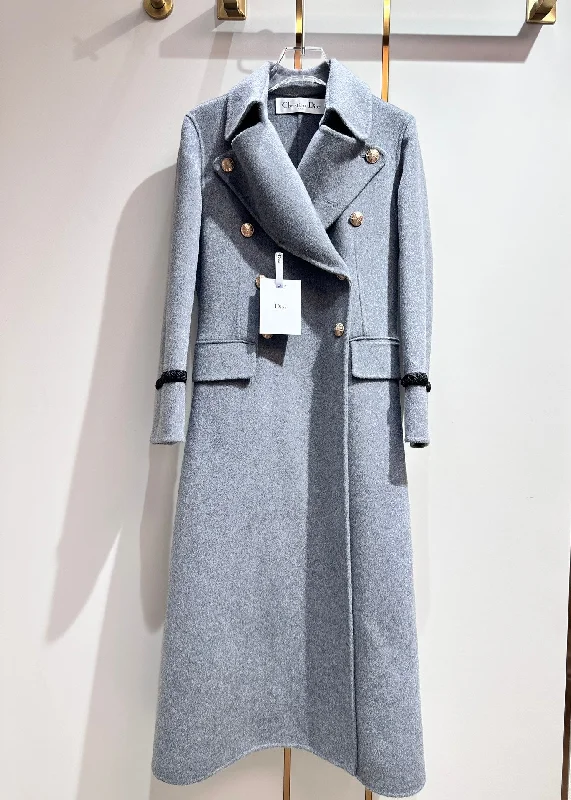 Luxury Christian Dior  Wrap Coat 004