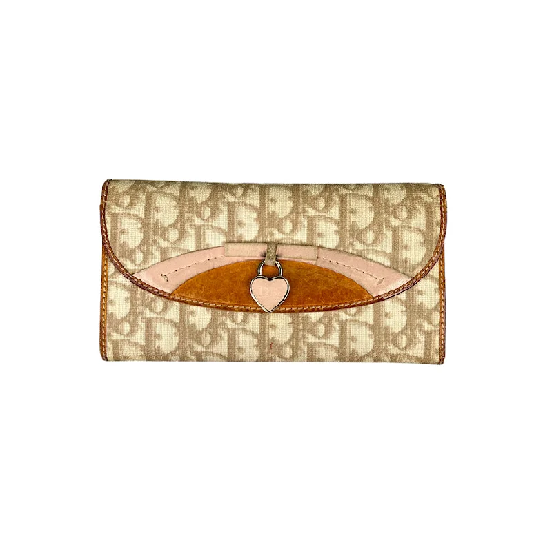 DIOR ROMANTIQUE MONOGRAM LONG WALLET