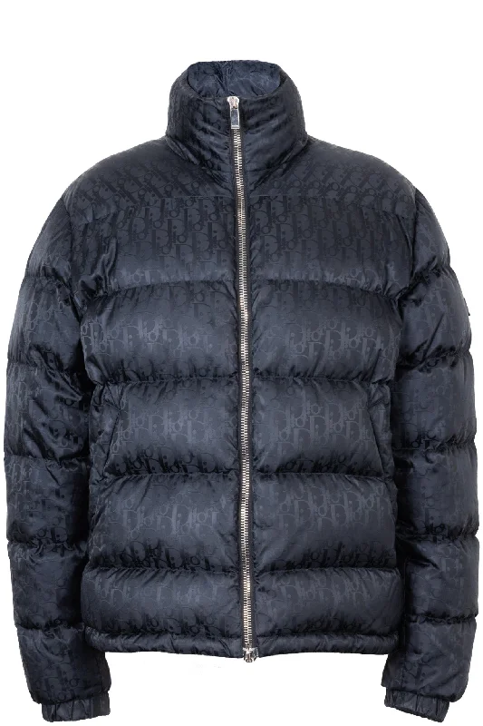 CHRISTIAN DIOR Homme Oblique Down Jacket Black