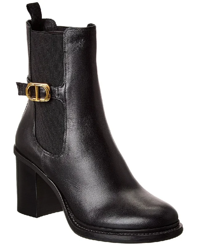 Dior Leather Ankle Boot