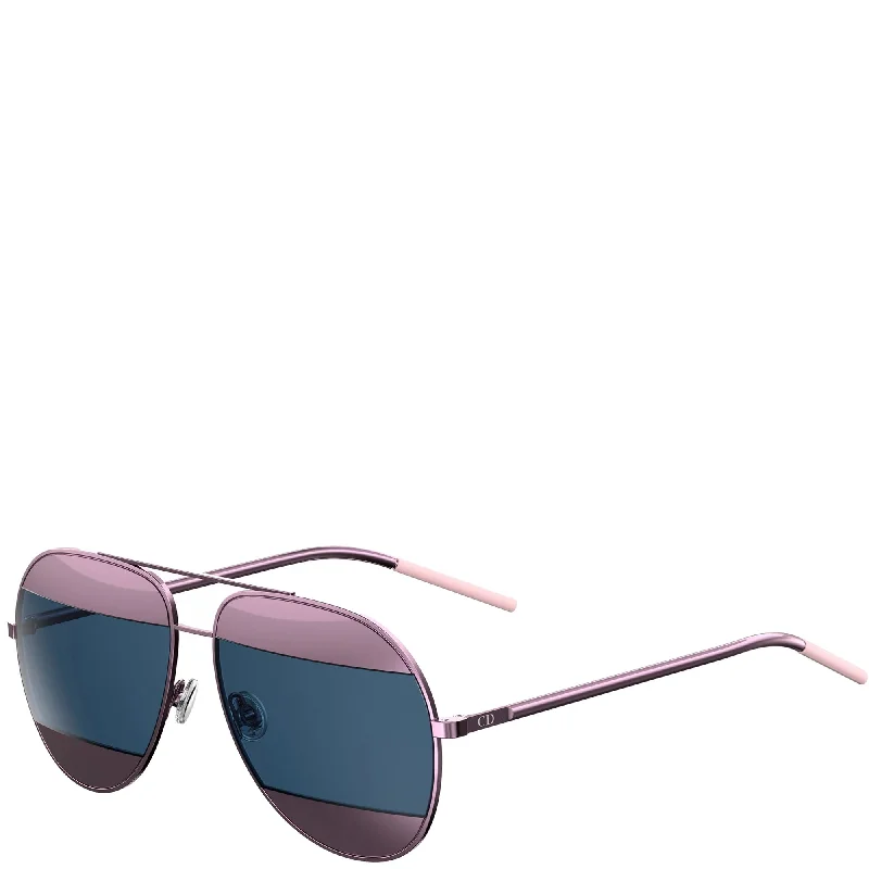 Dior Split Sunglasses, Pink/Navy