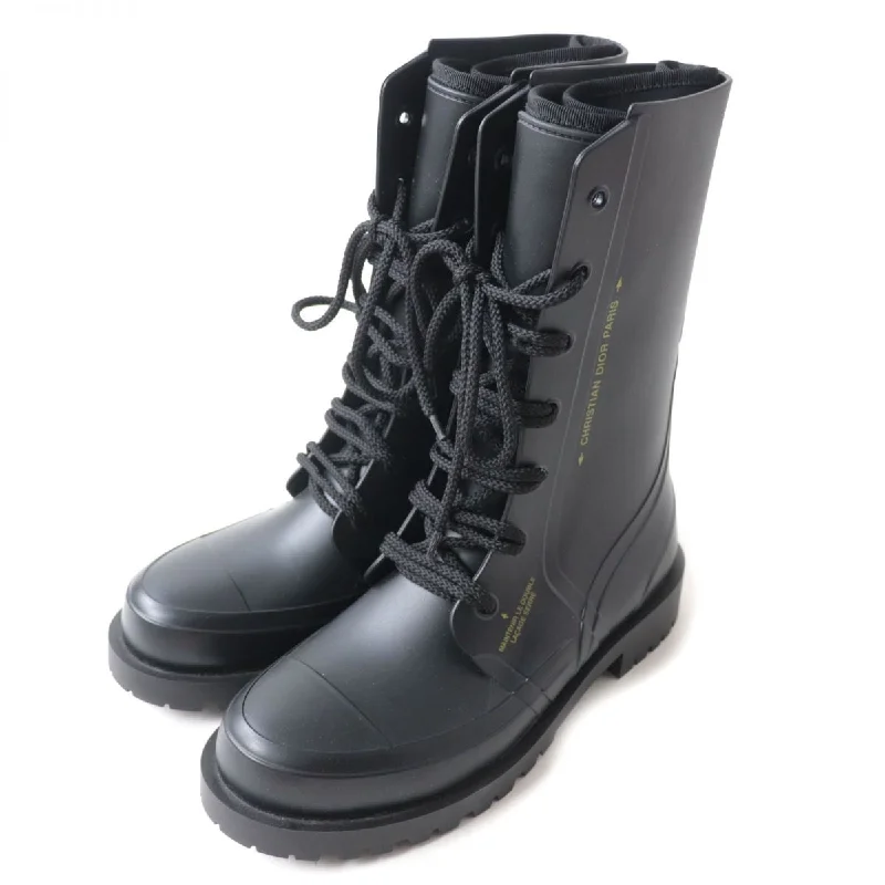 Christian Dior boots rubber black 40