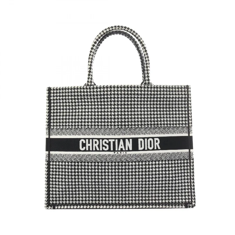 Dior Canvas Book Tote Large Tote Bag