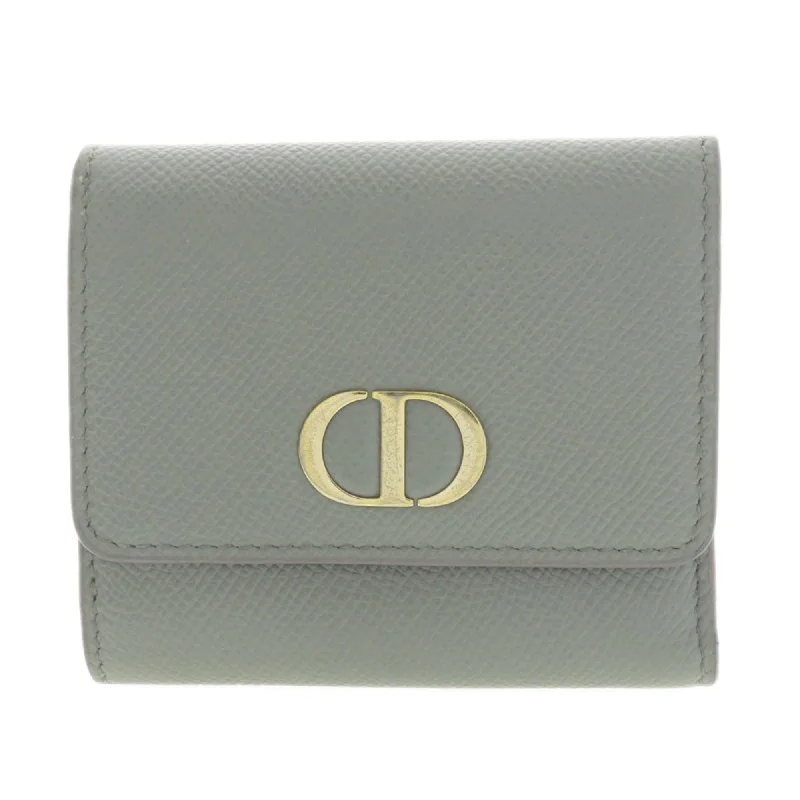 Christian Dior Motif Wallet Bi-fold Calfskin Women's CHRISTIAN DIOR