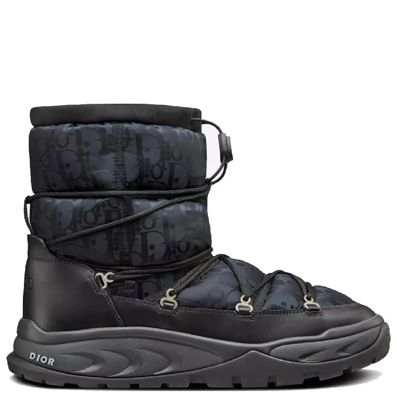 Womens Dior Oblique Snow Boots