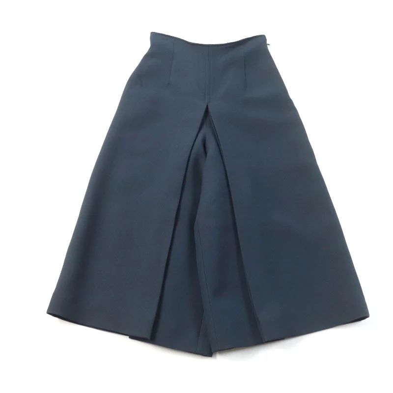 Christian Dior Wide pants 841P07A1166 wool Navy 38