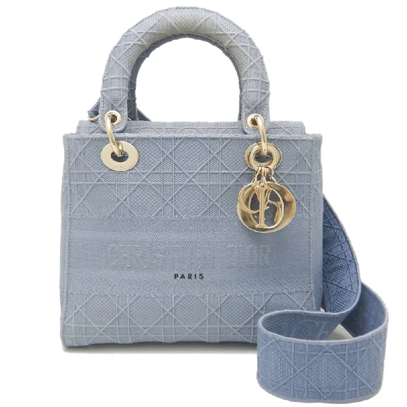 Dior Lady D-Lite Embroidered Canvas Handbag