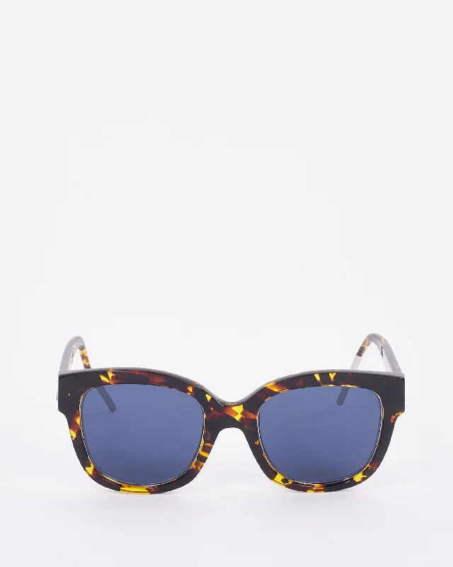 Dior Brown Tortoise Acetate Very Dior N Sunglasses