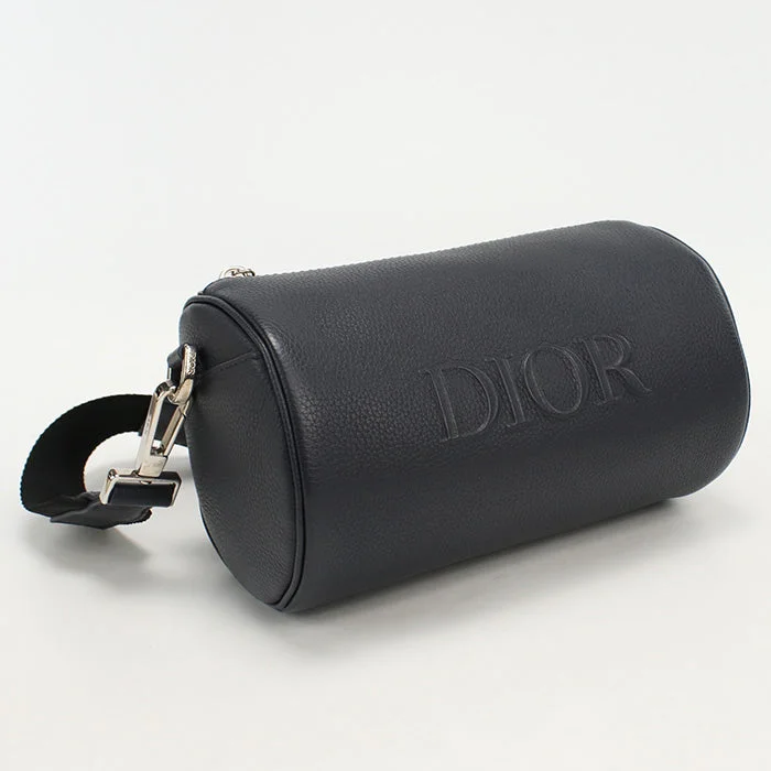 Christian Dior 1ROPO061YPQ Roller bag Cross body Shoulder leather navy unisex