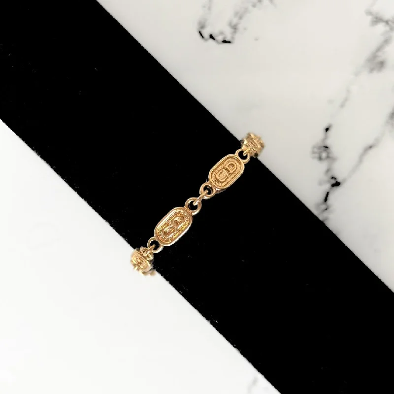 Dior Bracelet Gold Colored Metal